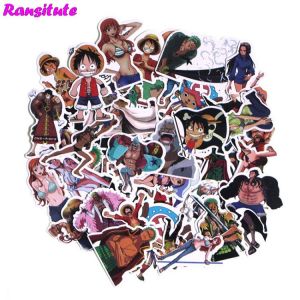 50pcs/set The Most Popular Cartoon Boy Sticker Motorcycle And Suitcase Cool Laptop Sticker Skateboard Sticker