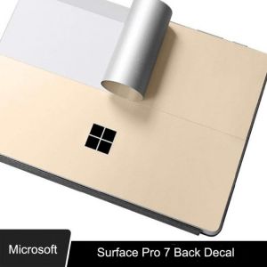XSKN for Microsoft Surface Pro 7 Ultra Thin Champagne Gold Back Decal Skin Protector Sticker