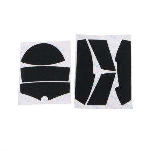 MOLA Fully-Wrap Mouse Skates Side Stickers Superlight  Wireless Without Mouse for Logitech G102 / G034 Mouse Black
