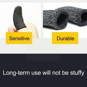 2PCS Screen Thumbs Finger Sleeve Sweat-proof Gaming Mobile Professional Game Gloves Phone Pubg O5C9