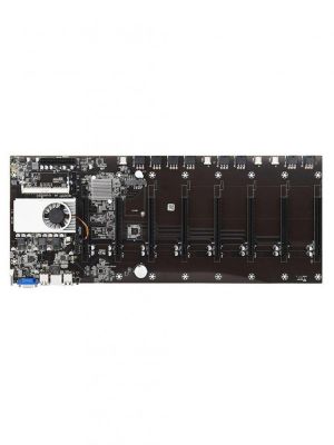 BTC-T37 Mining Cryptocurrency Mainborad Integrated Video Card Integrated CPU 8 GPU Professional Mining Mainborad