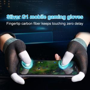 G1 Mobile Gaming Gloves Carbon Fiber Breathable Suitable For Operating Games Sweat-proof Scratch-resistant Touch Screen