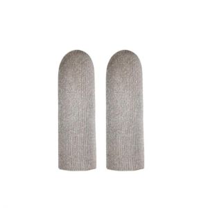 0.01"(0.5mm) Ultra-Thin， Anti-Sweat Mobile Finger Sleeve Breathable for High-Ranking Players Mobile Game Streamer