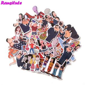 R281  55pcs/set Funny Children's Toy Sticker DIY Luggage Laptop Mobile Phone Waterproof Sticker