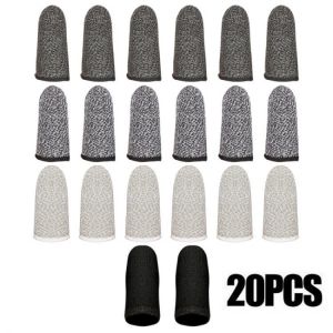 2021 New 20pcs Phone Game Finger Sleeve Screen Gaming Controller Touch Screen For PUBG