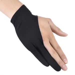 2-Finger Tablet Drawing Anti-Touch Gloves for ipad Pro 9.7 10.5 12.9 Inch Pencil