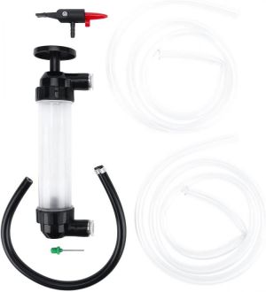 Performance Tool W1156 Grip Clip Transfer Pump/ Siphon Fluid Transfer Pump Kit for Water, Oil, Liquid, and Air