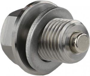 VOTEX - MADE IN USA - DP001 Stainless Steel Engine Oil Drain Plug with Neodymium Magnet (M14 x 1.5 X 18 MM)