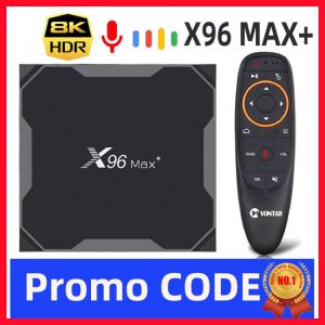 X96 Max plus Smart TV Box Android 9.0 TVBox Amlogic S905X3 X96Max Android Box 8K 2.4G&5G Wifi 4GB 64G 32GB Smart 4K Media Play