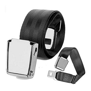 Adjustable 7-31" Airplane Seat Belt Extender - Bring You a Comfortable Trip - Universal Seat Belt Extender for Airplanes - F