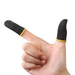 1 Pair Screen Gaming Finger Sleeve Game Controller Mobile Sweatproof Gloves