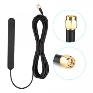 fm antenna FM/DAB/DAB+ Digital Radio Antenna 5M SMA 20db 5V/15mA 5m Adhesive Bonding Installation Antenna