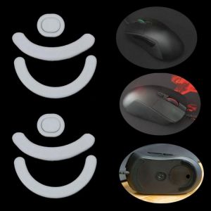 2 Sets/pack Tiger Gaming Mouse Feet Mouse Skate For logitech G403 G603 G703 Gaming Mouse White Mouse Glides Curve Edge Drop Ship