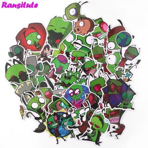 38pcs/set Anime Cartoon Cartoon Mix Sticker Laptop Skateboard Luggage Bike JDM Doodle Applique Cool Waterproof Sticker R509