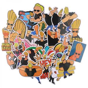 Ransitute R1023 35pcs/set Cartoon Strong Man Creative Stickers DIY Stickers Cartoon Style For Notebook Phone Case Stickers