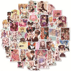 Ransitute R1055 50pcs/set Cartoon Scrapbooking Stickers Decal For Guitar Laptop Luggage Fridge Graffiti Sticker For Anime Lovers