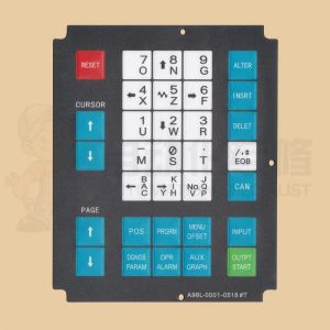 A98L-0001-0518#T CNC HMI Membrane Keypad buttons For Fanuc Machine Operator Panel