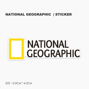 National Geographic Magazine Sticker Personalized Laptop Luggage PVC Sticker Skateboard Suitcase Waterproof Sticker