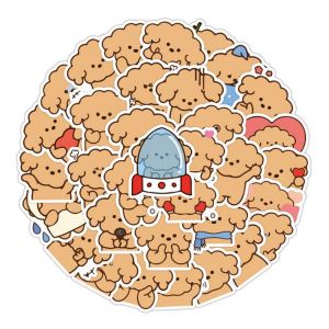 40PCS Cartoon Dog Stickers Puppy Emoticon Packs Children Stickers Mobile Phone Tablet Water Cup Decoration Waterproof Stickers