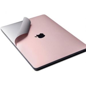 Premium A1502 Anti-scratch  4 in 1 Upper Bottom Cover Vinyl Laptop Protective Skin for early MacBook Pro 13 Inch A1502 Rose Gold