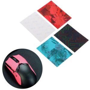 DIY 98x68mm Handmade Non Slip Suck Sweat Mouse Skin Skates for logitech Gaming Mouse Sweat Resistant Mouse Pads
