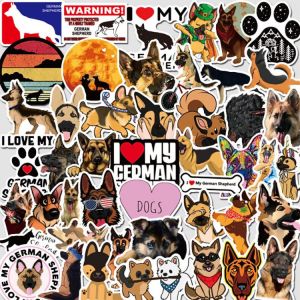 50 Pieces of Cute Cartoon Puppy Stickers Waterproof Stickers Laptop Tablet Mobile Phone Stickers Airpods Skin