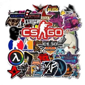 50pcs Lot CS GO Game Stickers Vinyl Laptop Stickers for Boys on Macbook Skateboards Luggage Cars Pencil Box Computer Deco Decals
