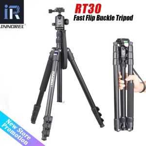 INNOREL RT30 Professional High Tripod 197cm/77.6in Max Height Monopod Stand For DSLR Camera Fast Flip Aluminium Alloy Tripods