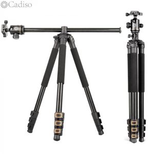 all in one place מצלמות ונלווים Cadiso Q298H Horizontal Overhead Tripod for Camera Video Professional Extendable Tripod with Quick Release Plate Ball Head