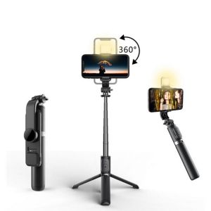 all in one place מצלמות ונלווים Roreta New Wireless Bluetooth Selfie Tripod Foldable Bracket Handheld Monopod With Selfie Stick For IOS Android