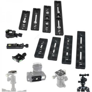 tripod plate quick release plate small camera plate quick clamp fast mount PU100 120 150 200  plate for camera tripod head