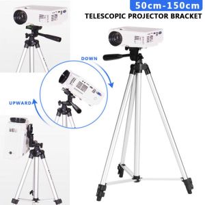 Mini Projector Floor Stand Tripod Stretch Holder Bracket Adjustable 50cm-150cm for Mini Projector CP600