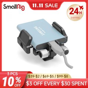 SmallRig DSLR Camera Clamp Universal Holder Mount for External SSD for Samsung T5 SSD for Angelbird SSD2go PKT Adjustable 2343