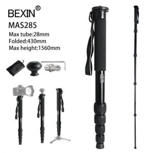 all in one place מצלמות ונלווים Professional Aluminum Alloy Monopod Digital Camera Mount Adapter Fixed Tripod Monopod For Dslr Camera Nikon Sony