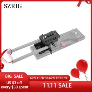SZRIG Manfrotto QR Baseplate Sliding Mount With VCT-14 V Lock Adatper 15mm Dual Rod Clamp For Universal Dslr Cameras Tripod