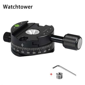 360 Panorama Shooting Digital Camera Quick Release Clamp Dslr Support Plate Mount Adapter For Tripod Monopod