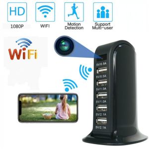 IP Mini Camera WIFI HD 1080P P2P Video Recorder Wireless Security Video Receiver USB Wall Charger Suitable for Smart Home