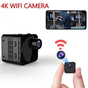 4K Mini WiFi Camera Smart Wireless Camcorder HD Small Cam Motion Detection Vlog Espia Night Vision Video  IP Webcamera 1080P