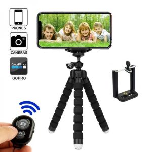 Tripod Mobile Phone Holder Bluetooth-compatible For Phone Tripod Monopod Selfie Remote Stick For Smartphone iphone Tripode