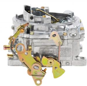 Edelbrock 1405 Performer 600 CFM Square Bore 4-Barrel Air Valve Secondary Manual Choke New Carburetor