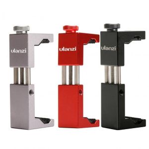 Ulanzi ST-02S Multifunctional Metal Phone Holder Bracket Fix Stand Accessory Phone Holder Camera Accessory Aluminum Alloy Tripod
