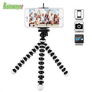 Octopus Flexible Tripod Stand Gorillapod for Phone Telefon Mobile Phone Smartphone Dslr Camera Table Desk Mini Tripod With Clip