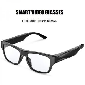 1080P HD Mini Camera Smart Glasses Touch Button Driving Cycling DVR Video Recorder Eyewear Camcorder