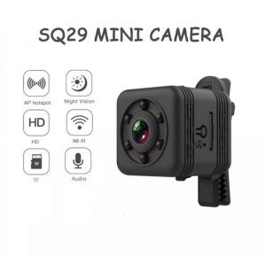 SQ29 IP Camera HD WIFI Small Mini Camera Cam Video Sensor Night Vision Waterproof Shell Camcorder Micro Camera DVR Motion