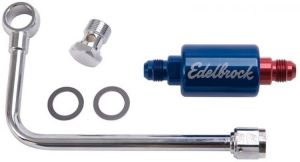 Edelbrock 8134 Chrome Fuel Line