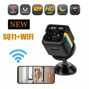 SQ11 WIFI Mini Camera Gizli Kamera HD1080P Night Vision Camcorder DVR Wireless Micro Camera Sport DV Video Ultra Small Cam SQ 11