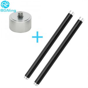 Carbon Fiber Extension Rod Bar Reach Pole Arm Converter Adapter for DJI osmo mobile 2/Smooth 4 Handheld Gimbal with 1/4" Thre