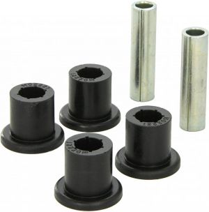 Daystar, Jeep YJ Wrangler Polyurethane Frame Shackle Bushings Front or Rear, fits 1987 to 1996 4WD, KJ02009BK, Made in America, Bl