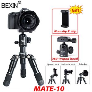 BEXIN More stable Desktop Mini Tripod Portable Mobile Phone Selfie Live stand Camera Photography SLR Desktop Ball Head Tripod
