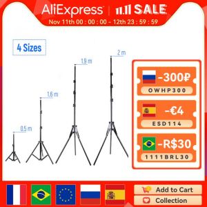50 160 190 200CM Photography Tripod Light Stands Photo Studio Relfectors Softboxes Lights Backgrounds Video Lighting Studio Kits